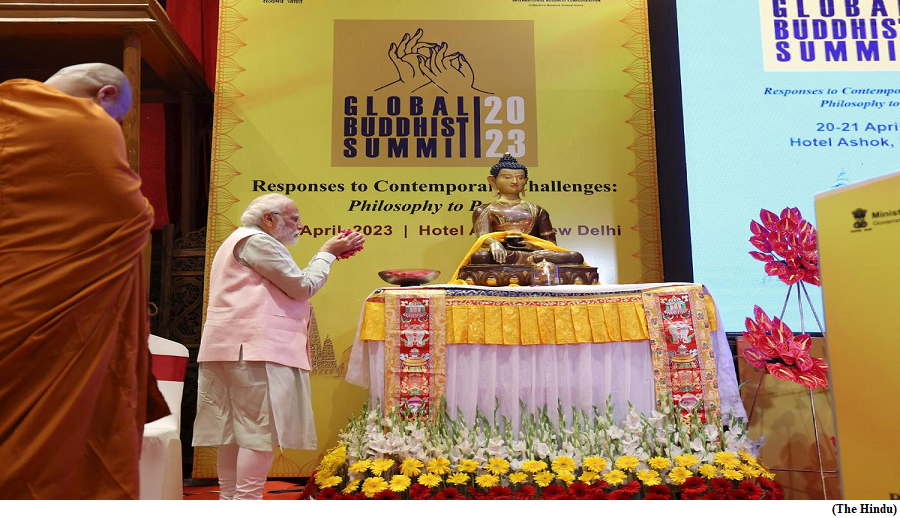 Buddhism, India&rsquo;s soft power projection tool (GS Paper 2, International Relation)