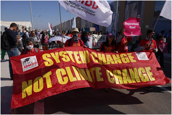 Talks on 1.5&deg;C at a cliff edge at COP27 (GS Paper 3 Environment)