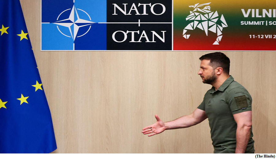 What is NATO&rsquo;s stand on Ukraine&rsquo;s entry? (GS Paper 2, International Organisation)