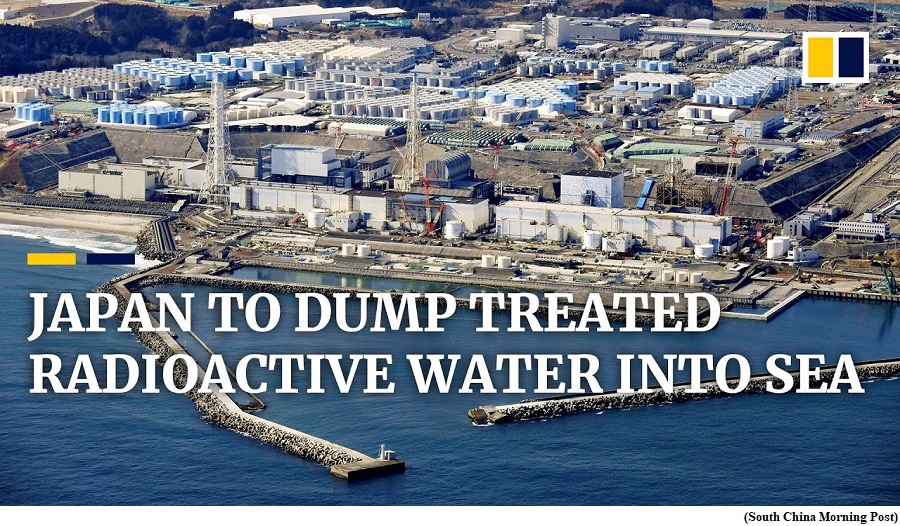 Japan&rsquo;s decision to flush Fukushima wastewater into the ocean  (GS Paper 3, Environment)