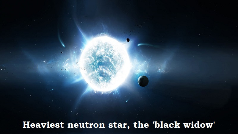 &lsquo;Black widow&rsquo; is heaviest-known neutron star (GS Paper 3, Science and Tech)